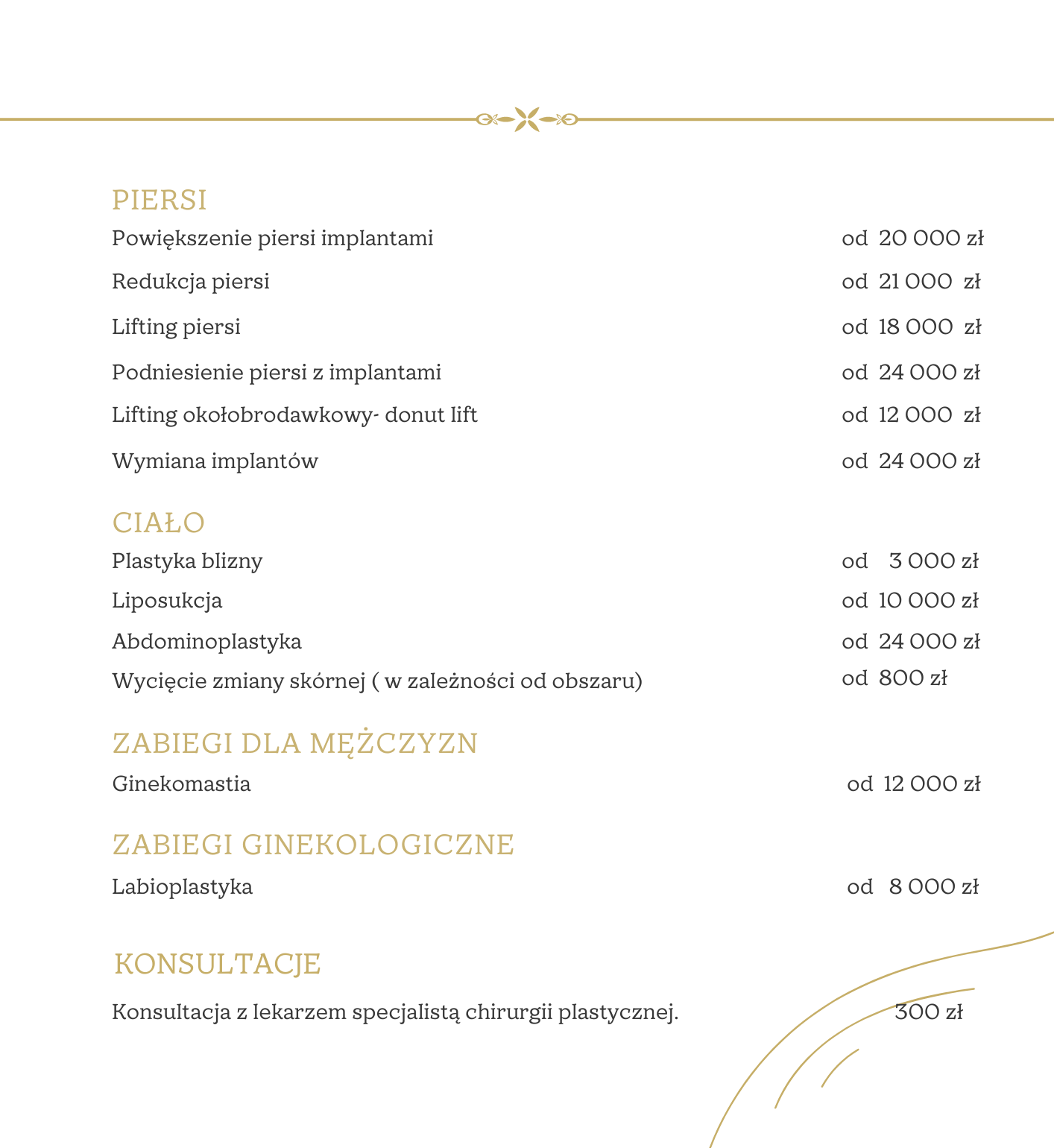 cennik Radzikowska clinic (7)